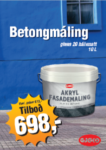 Betongmáling